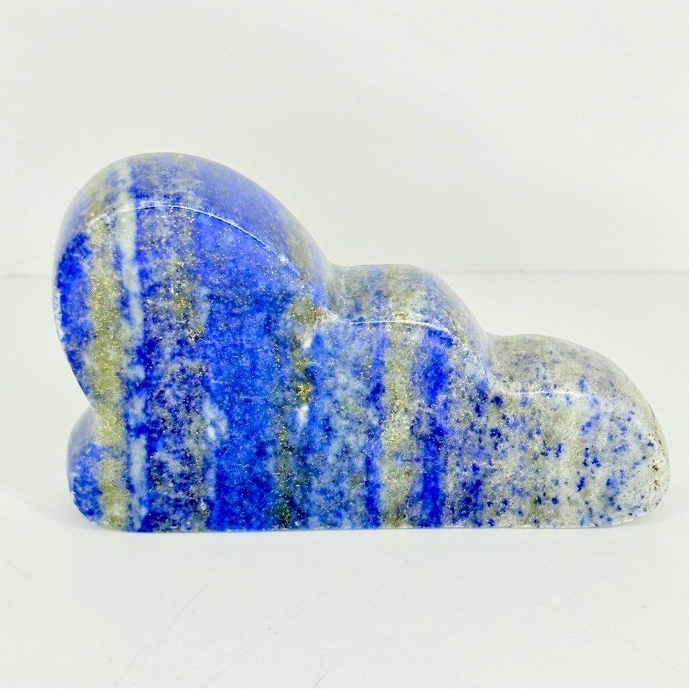 Gemstone Lapis Lazuli Cloud Natural Stone Blue Positive Energy Crystals